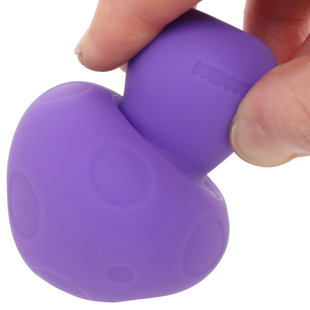 Mochi Silicone Mushroom Mini Vibe in Purple - Image 6