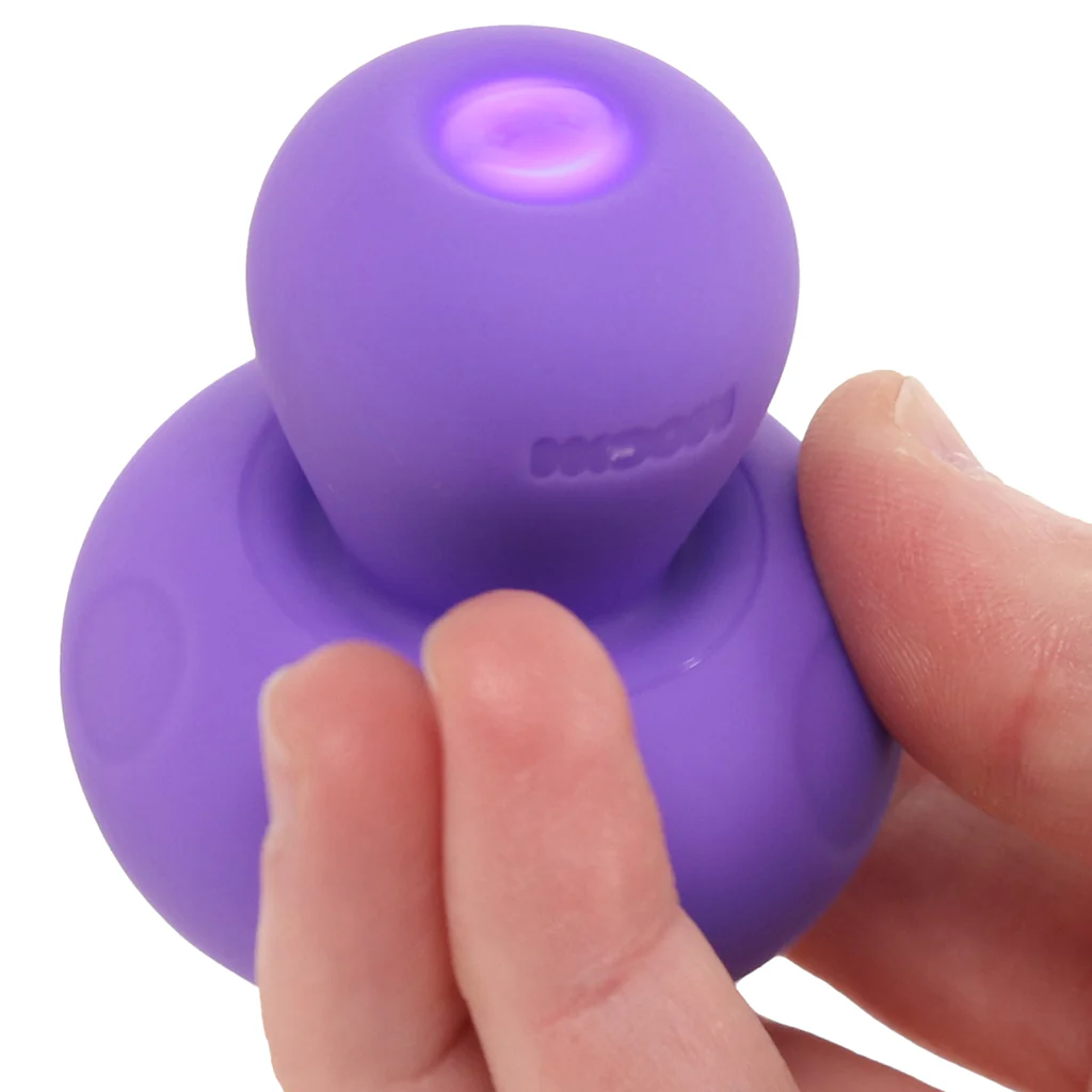 Mochi Silicone Mushroom Mini Vibe in Purple - Image 8