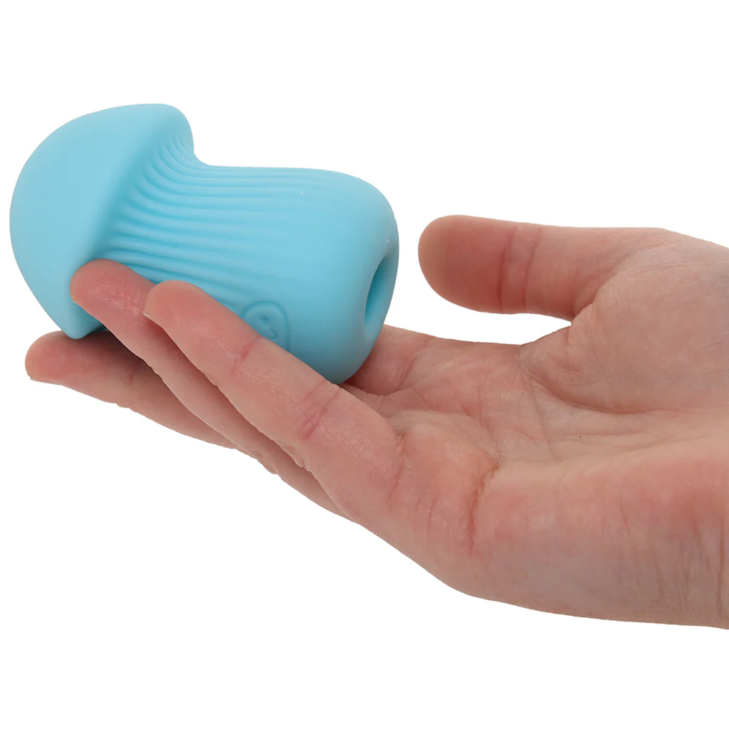 Mochi ULTRASKYN Mini Stroker in Blue - Image 4