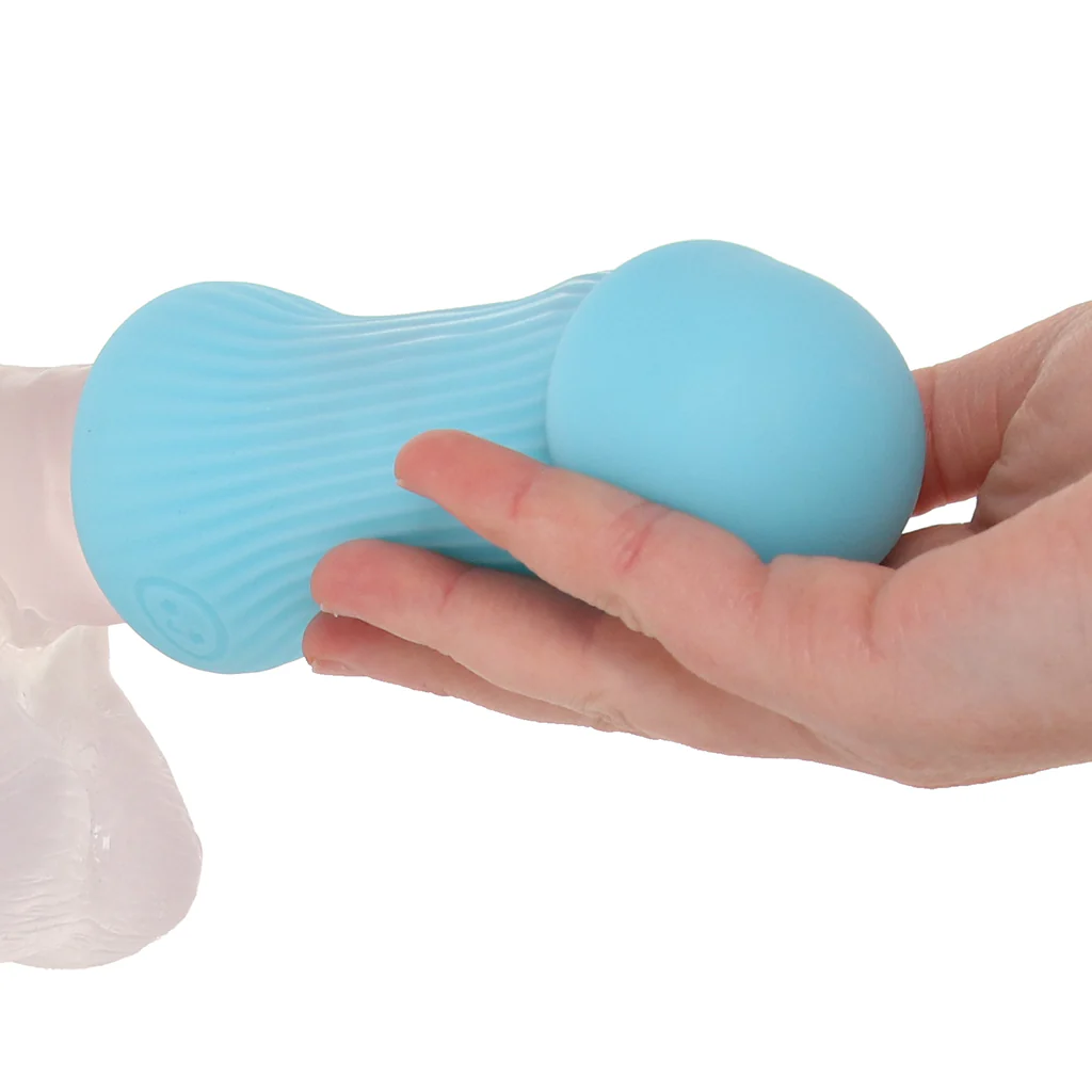 Mochi ULTRASKYN Mini Stroker in Blue - Image 8