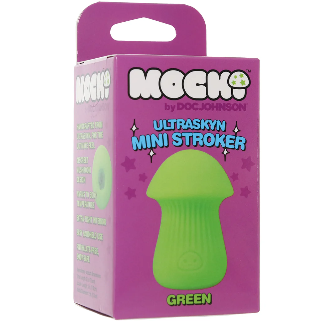 Mochi ULTRASKYN Mini Stroker in Green - Image 9