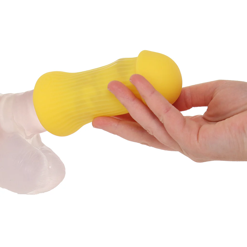Mochi ULTRASKYN Mini Stroker in Yellow - Image 8