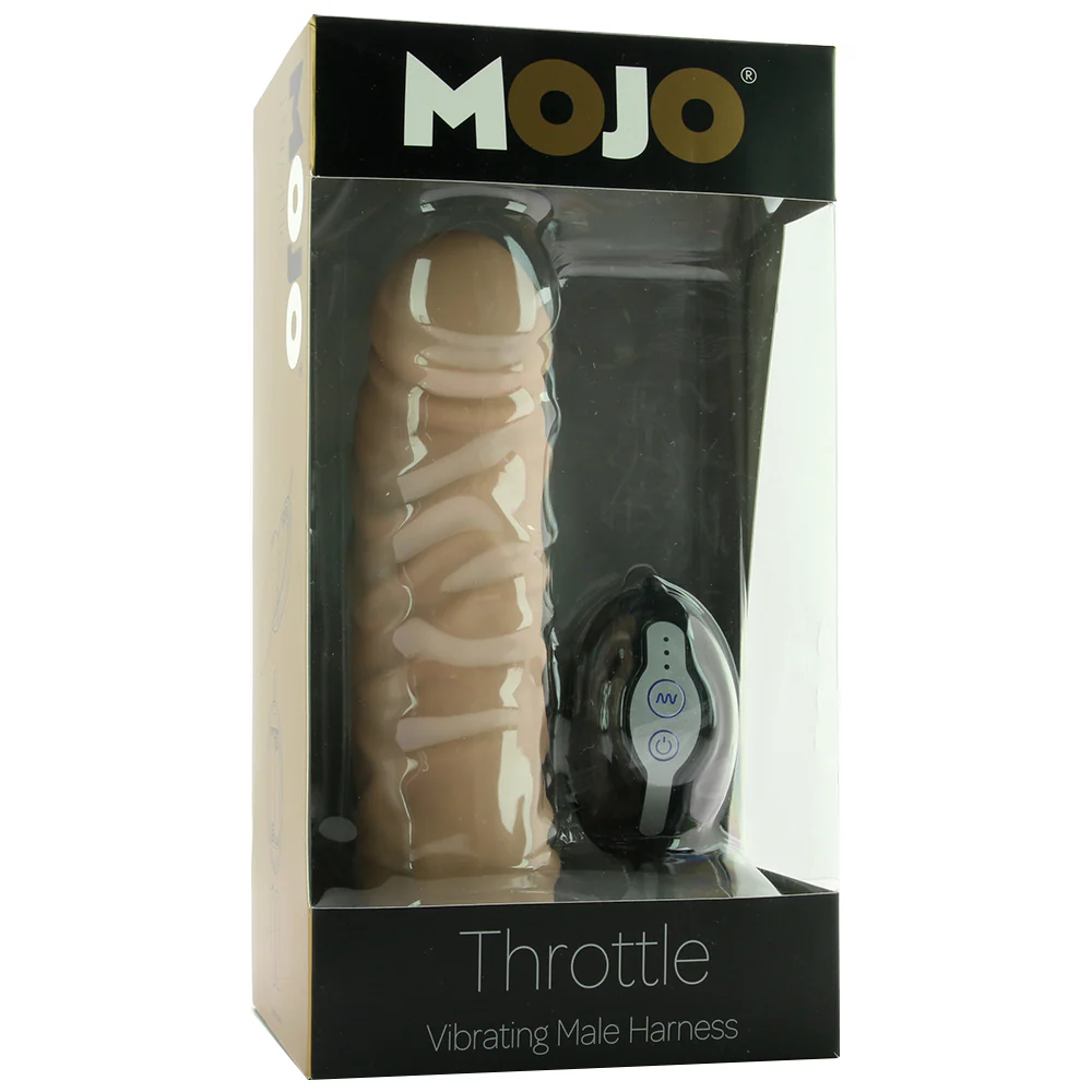 Mojo Throttle Hollow Vibrating Male Harness - Image 6