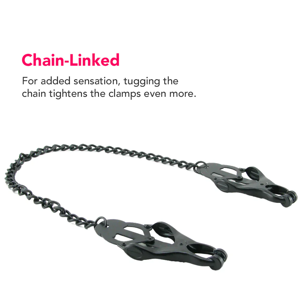 Master Series Monarch Noir Chained Clover Clamps - Image 3