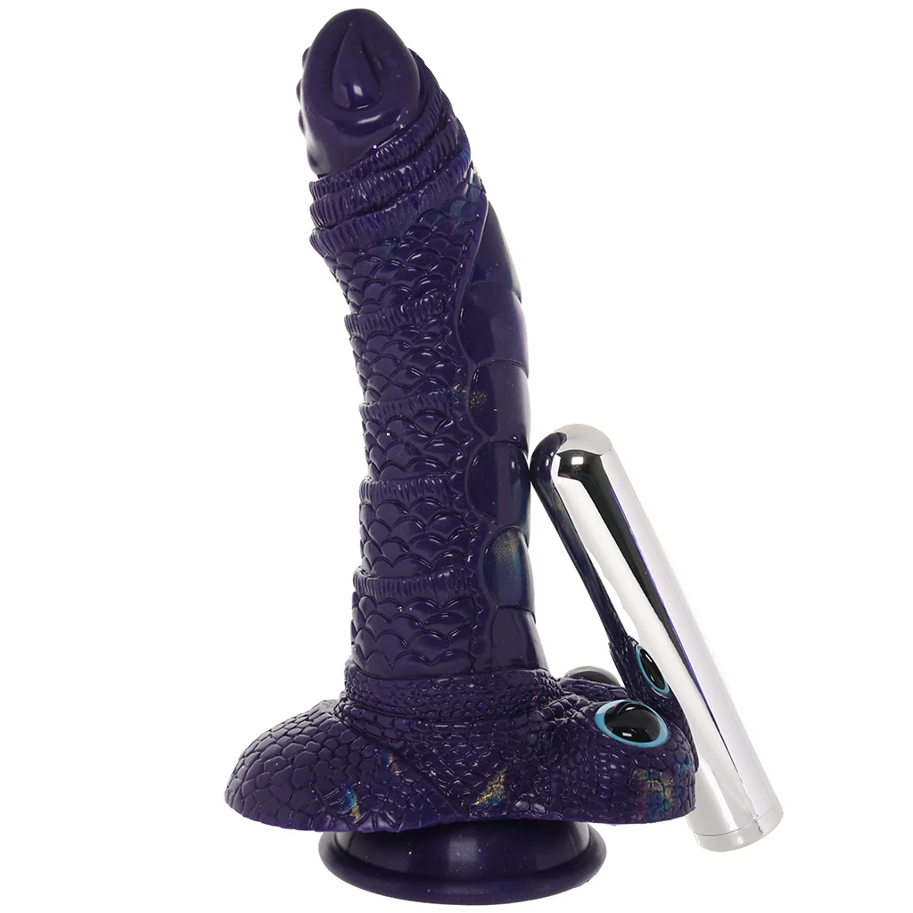 Monster Romance Serpent Seducer Dildo with Bullet Vibe - Image 3