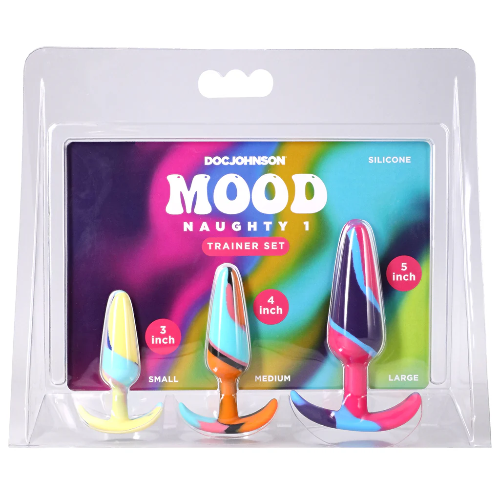 Mood Naughty 1 Anal Trainer Set in Kaleidoscope - Image 9