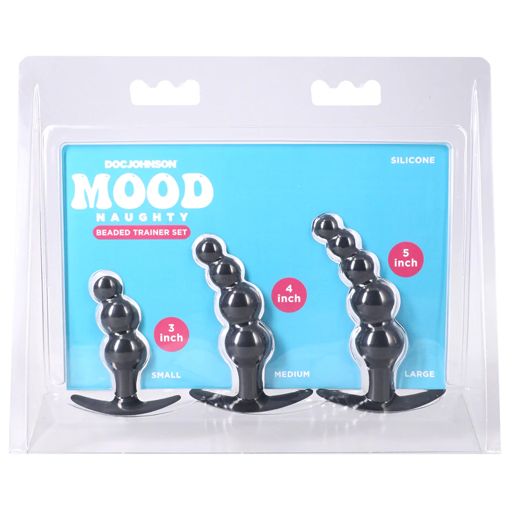 Mood Naughty Beaded Anal Trainer Set - Image 9
