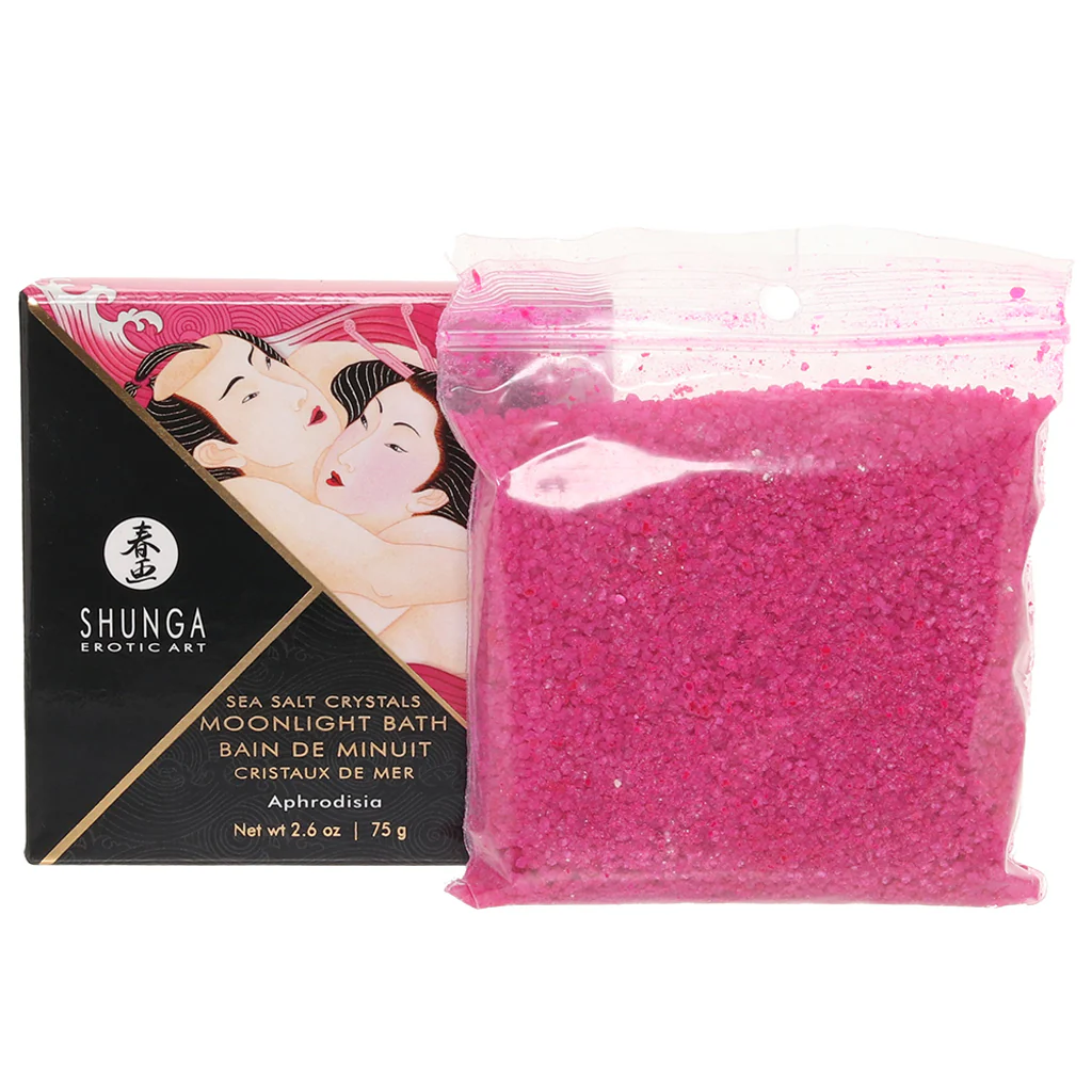 Moonlight Sea Salt Bath Crystals 2.6/75g in Aphrodesia - Image 3