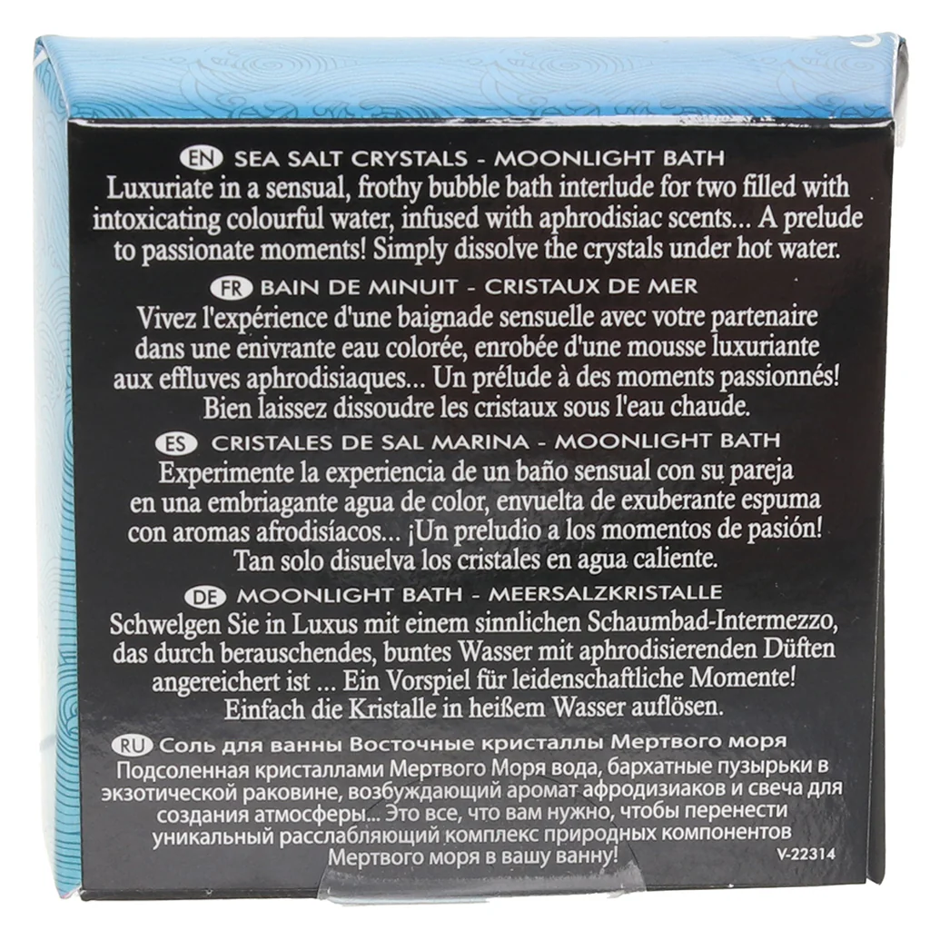 Moonlight Sea Salt Bath Crystals 2.6/75g in Ocean Breeze - Image 6