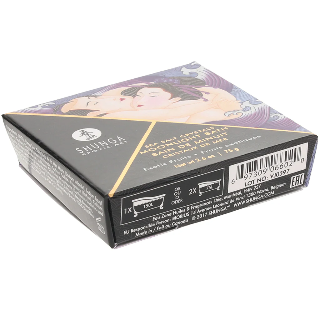 Moonlight Sea Salt Bath Crystals 2.6/75g in Exotic Fruits - Image 5