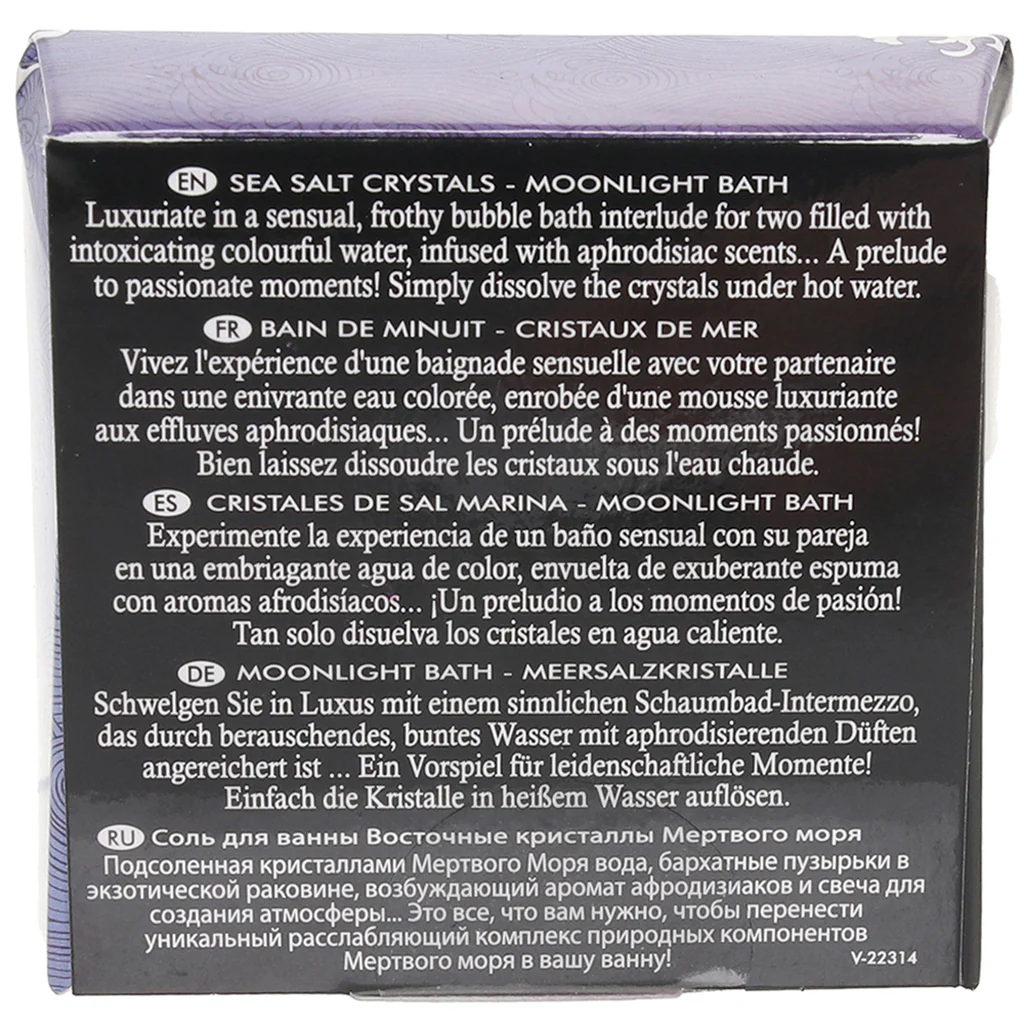 Moonlight Sea Salt Bath Crystals 2.6/75g in Exotic Fruits - Image 6