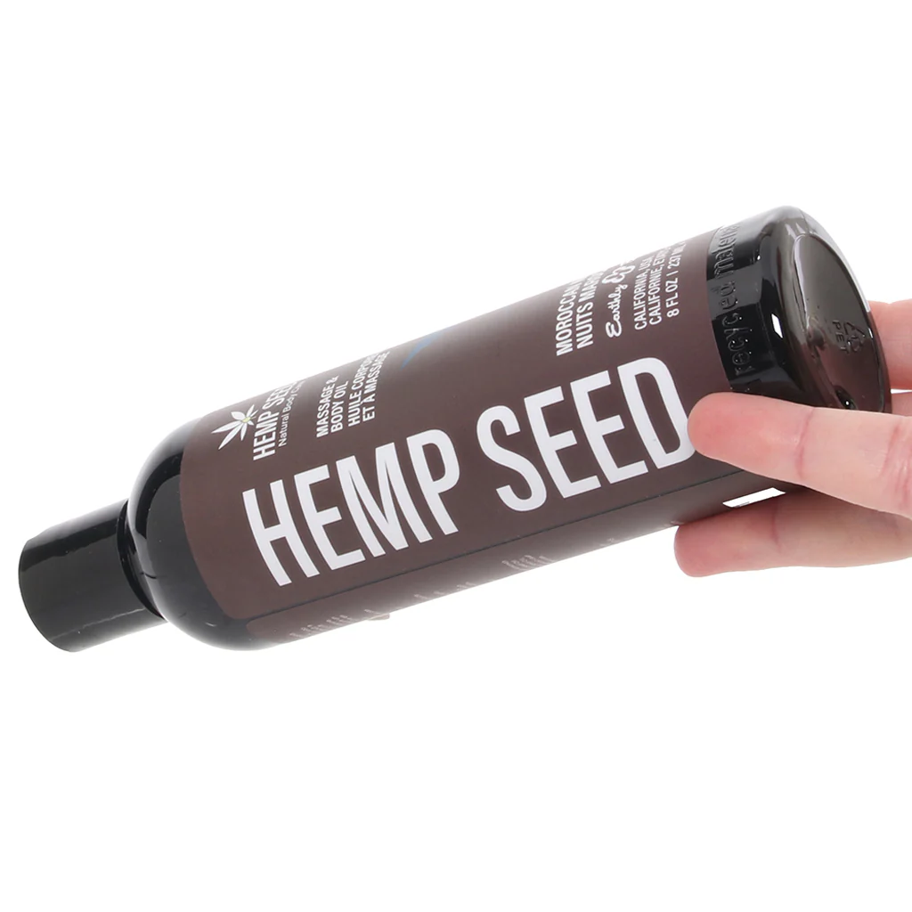 Hemp Seed Massage Oil 8oz/236ml in Moroccan Nights - Image 4