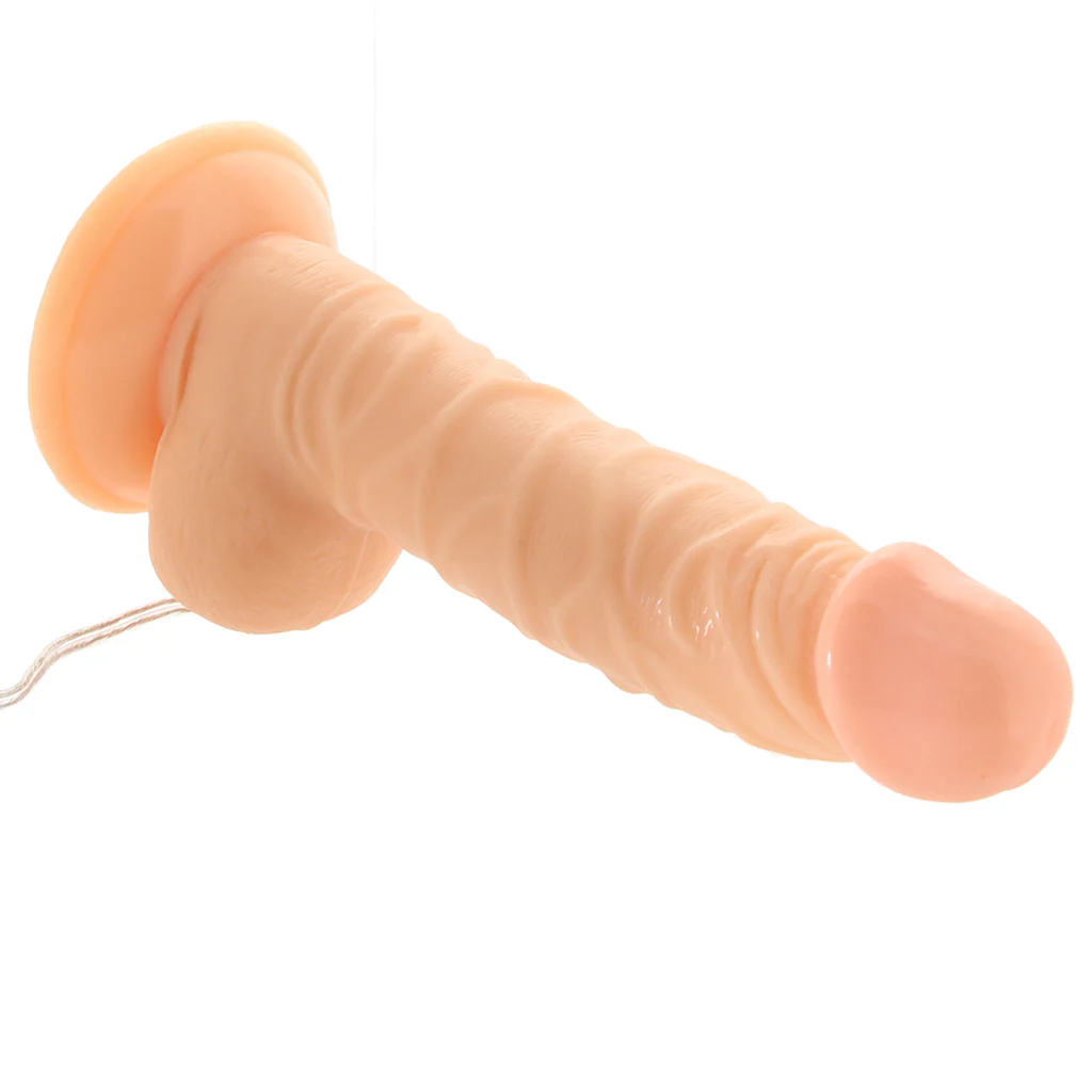 Mr Just Right 5.25 Inch Dildo Vibe in Ivory - Image 2