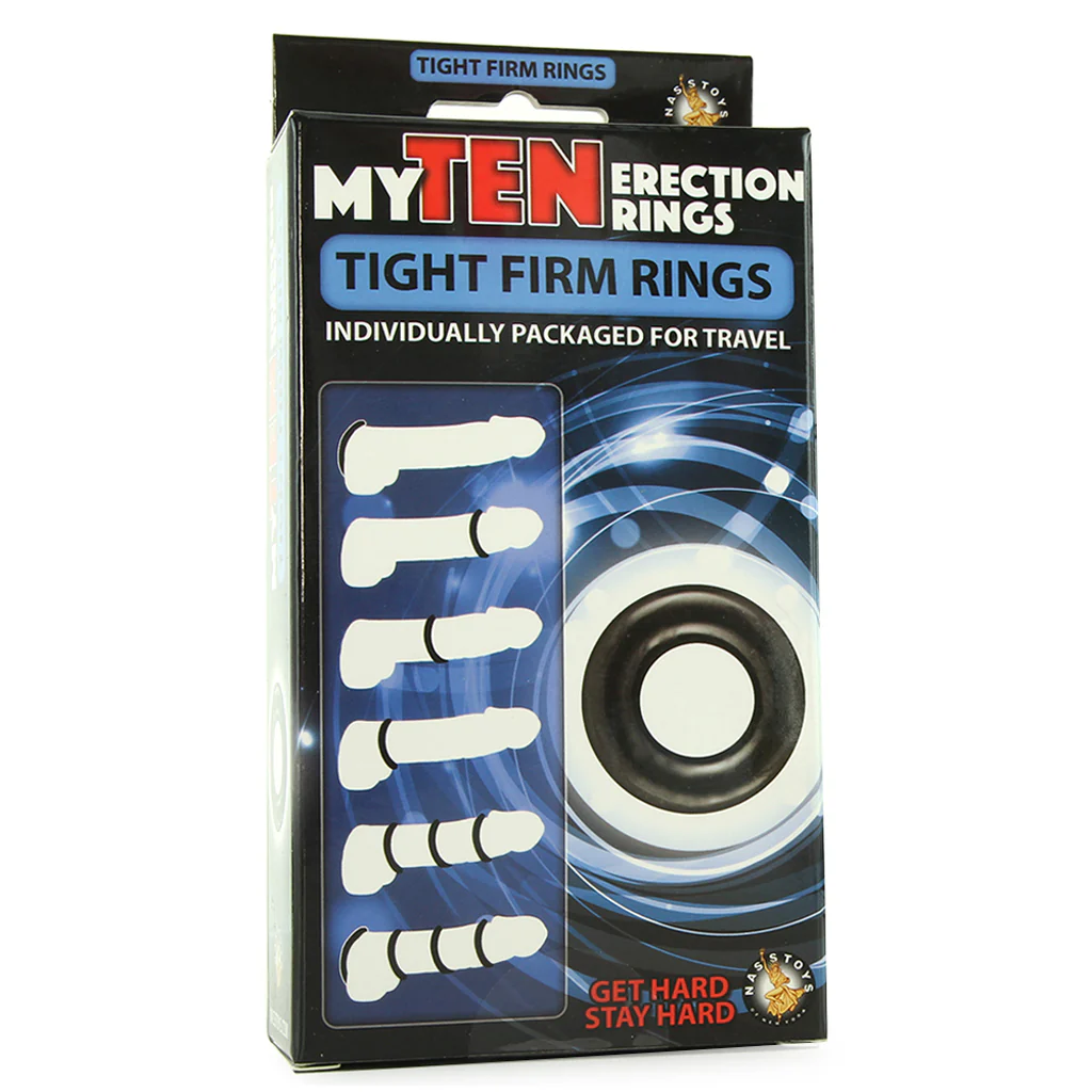 My Ten Tight Firm Cock Rings - Image 6