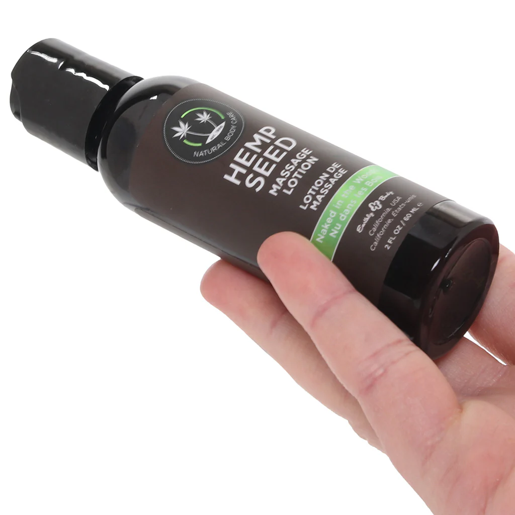 Hemp Seed Massage Lotion 2oz/60ml in Naked in the Woods - Image 4