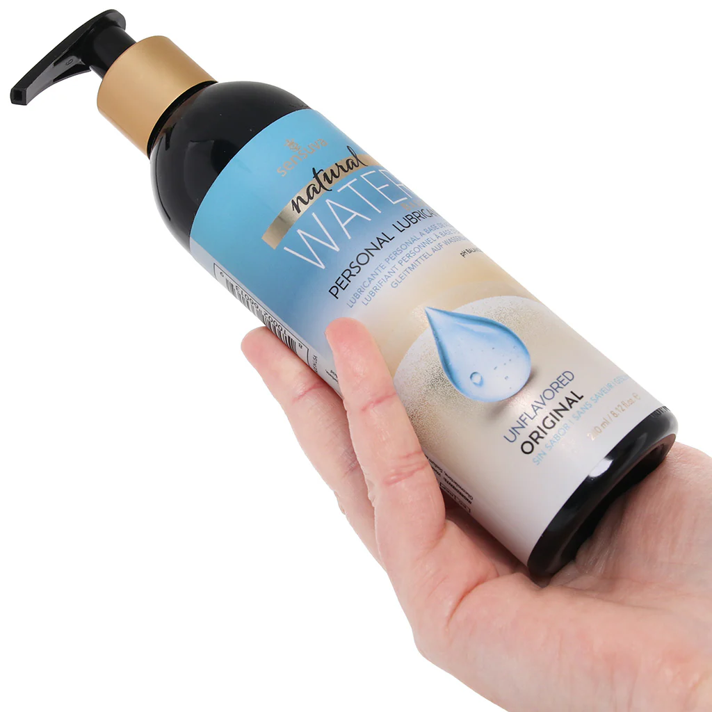 Natural Water Based Lube in 8.12oz/240ml - Image 4