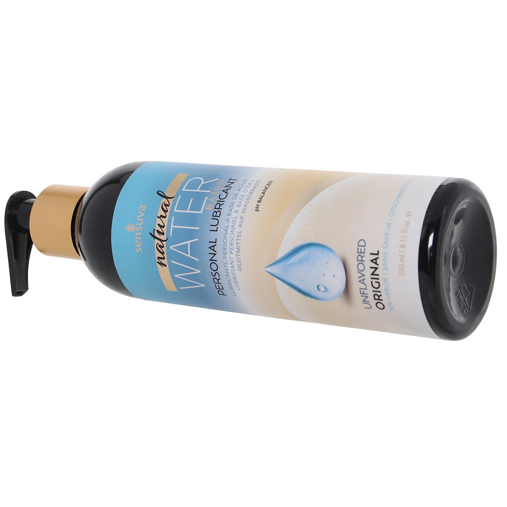 Natural Water Based Lube in 8.12oz/240ml - Image 8