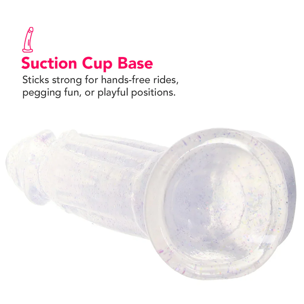 Naturally Yours Bling 7.5 Inch Dildo - Image 5