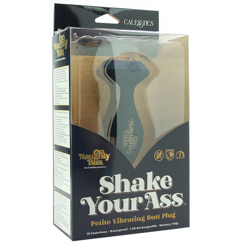 Naughty Bits Shake Your Ass Petite Vibrating Butt Plug - Image 6