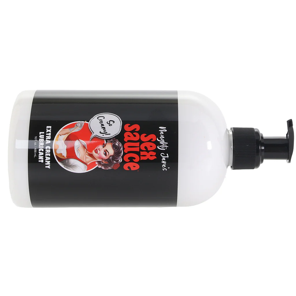 Naughty Jane's Sex Sauce Extra Creamy Lubricant in 16oz/488 - Image 3