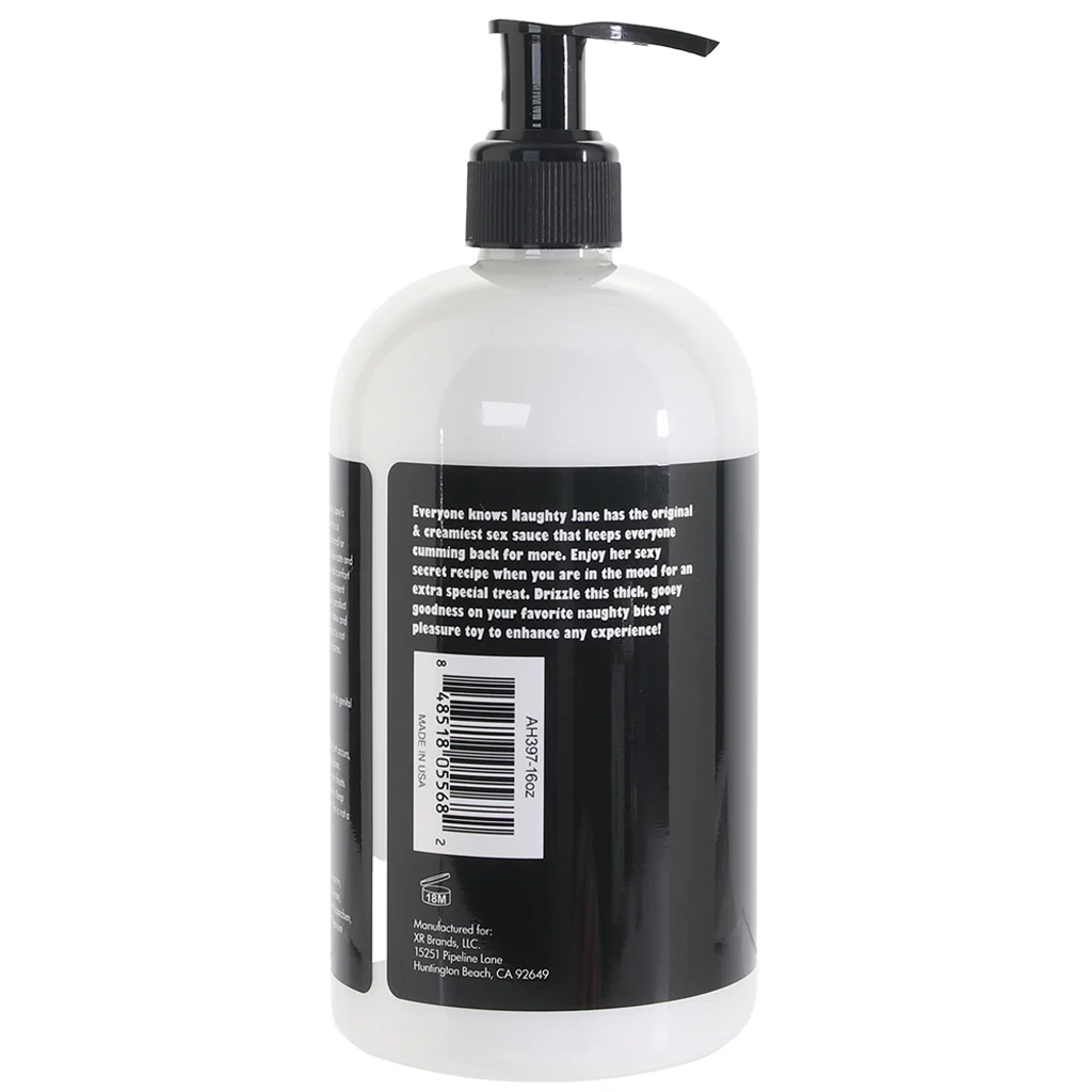 Naughty Jane's Sex Sauce Extra Creamy Lubricant in 16oz/488 - Image 6