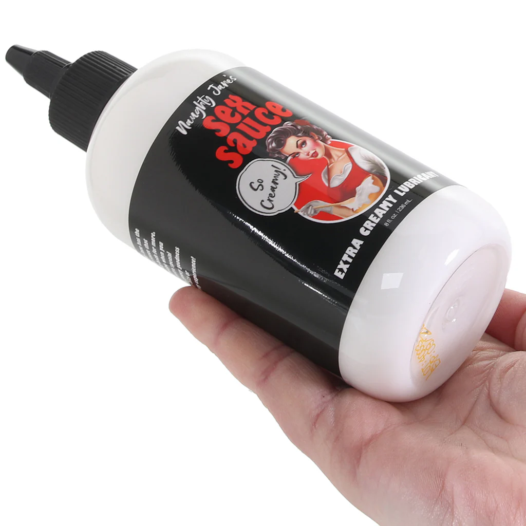 Naughty Jane's Sex Sauce Extra Creamy Lubricant in 8oz/236m - Image 4