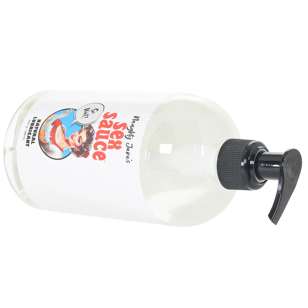 Naughty Jane's Sex Sauce Natural Lubricant in 16oz/488ml - Image 2