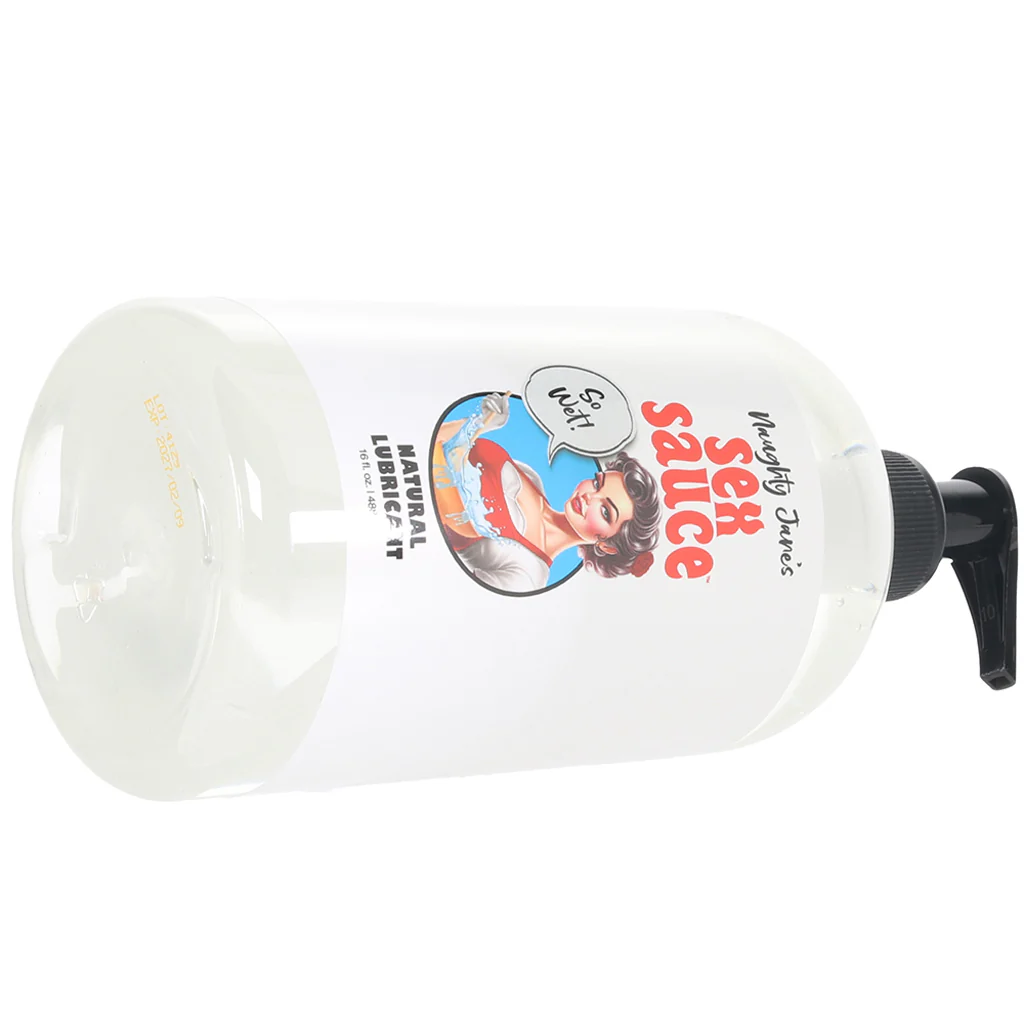 Naughty Jane's Sex Sauce Natural Lubricant in 16oz/488ml - Image 3