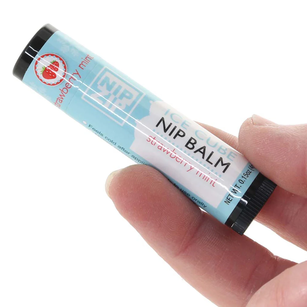 Nip Zip Ice Cube Nip Balm in Strawberry Mint - Image 4