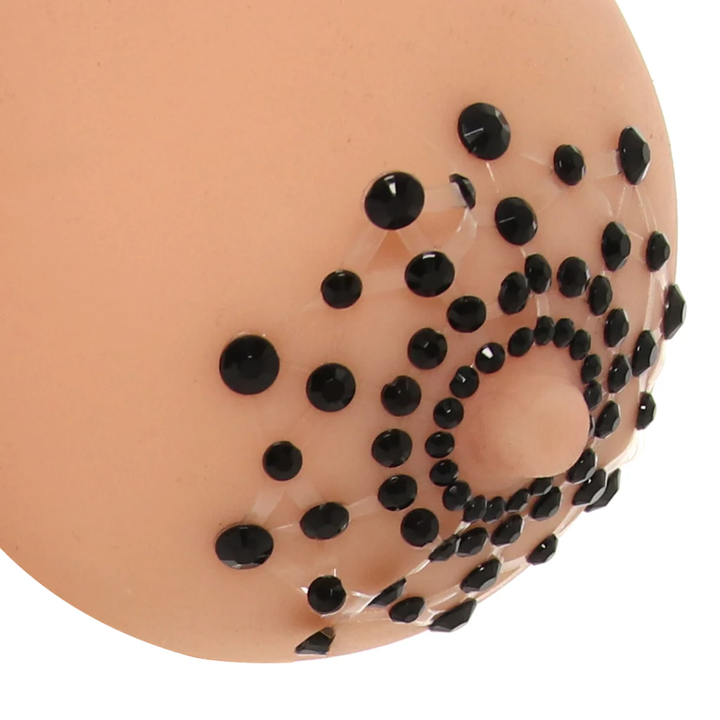 Nipple Couture Black Crystal Covers - Image 2