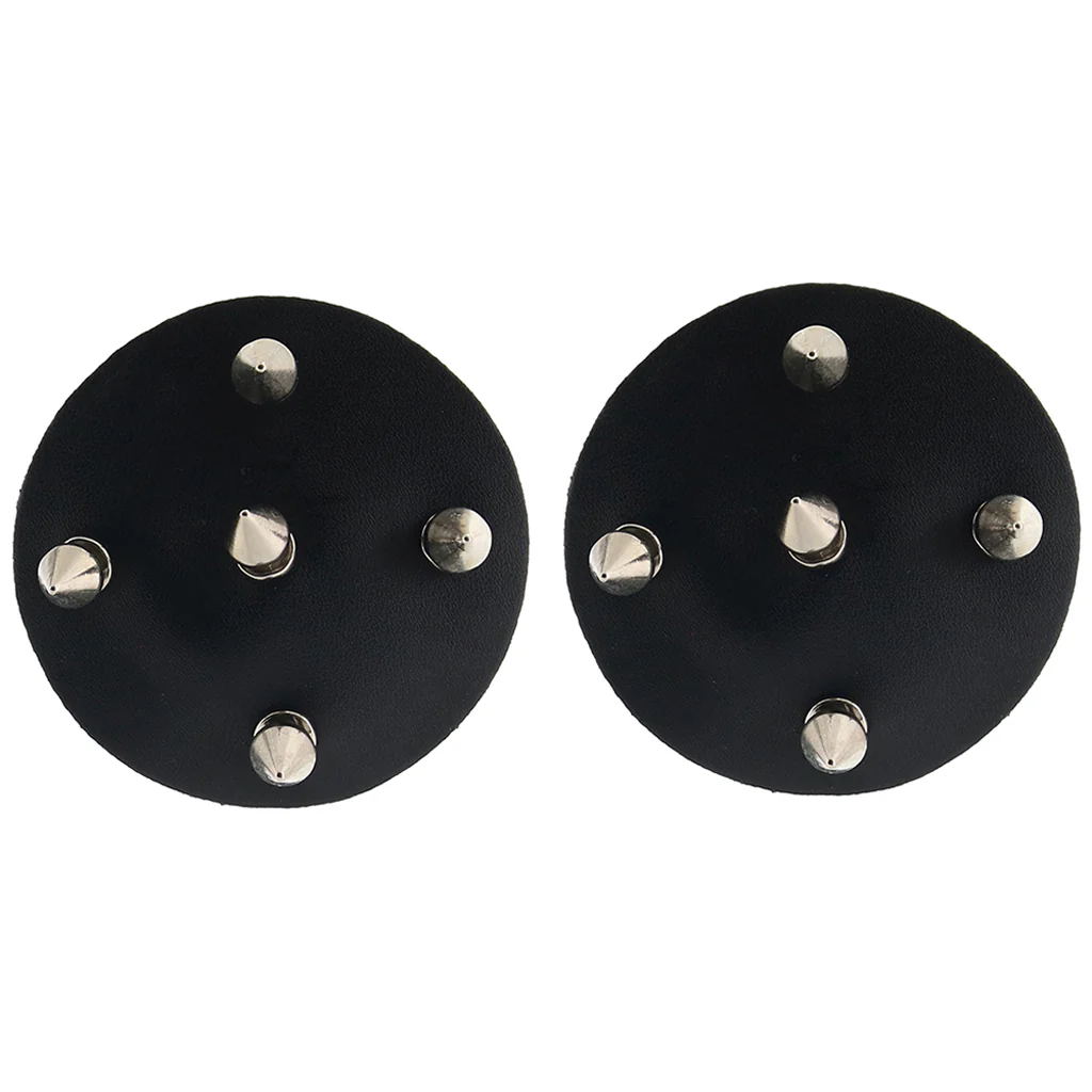 Nipple Couture Black Studded Covers - Image 4