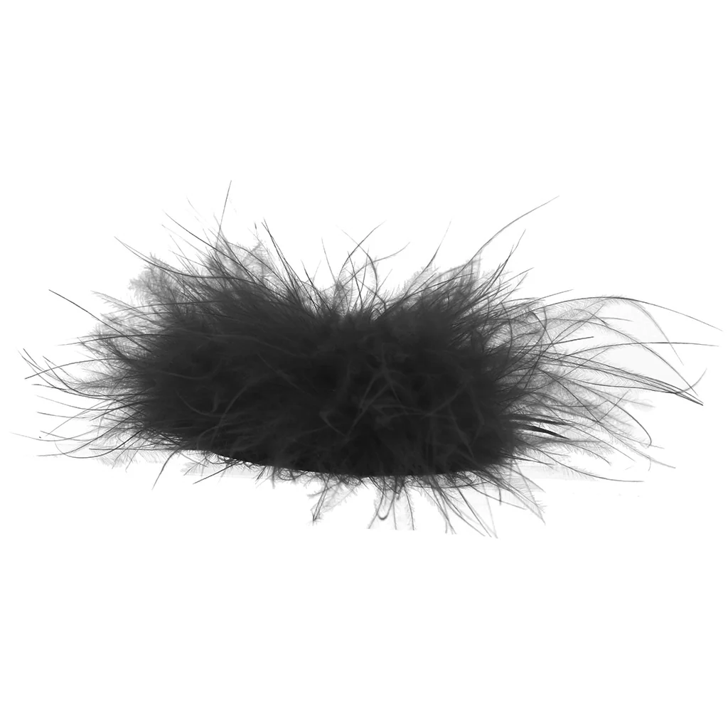 Nipple Couture Black Marabou Covers - Image 3