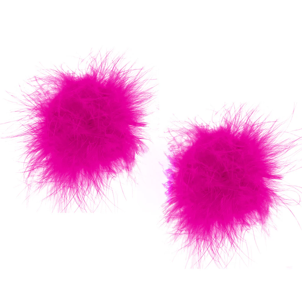 Nipple Couture Pink Marabou Covers - Image 6