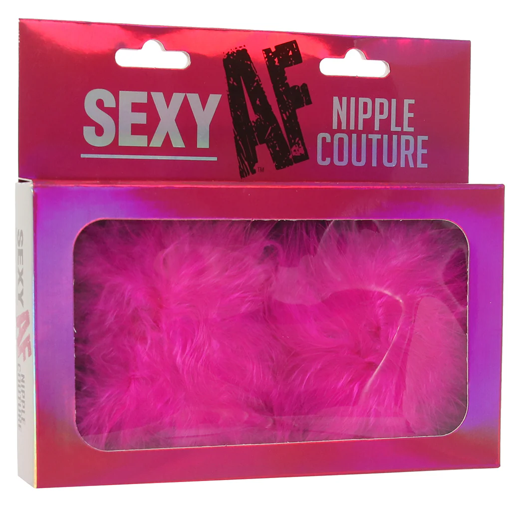 Nipple Couture Pink Marabou Covers - Image 9