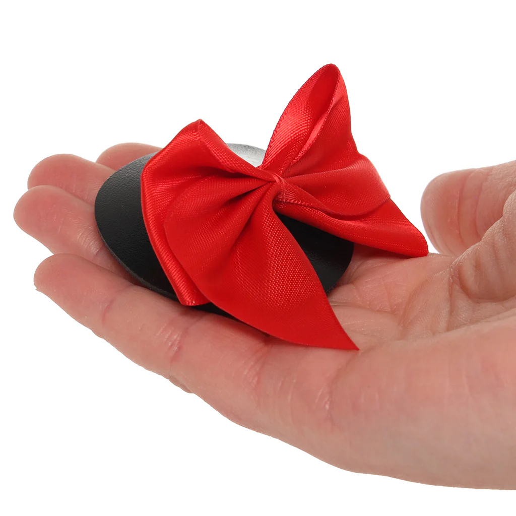 Nipple Couture Red Bow Covers - Image 7
