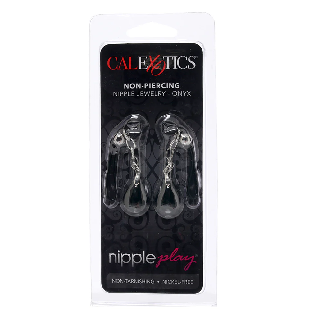 nipple play Non-Piercing Nipple Jewelry in Onyx - Image 6