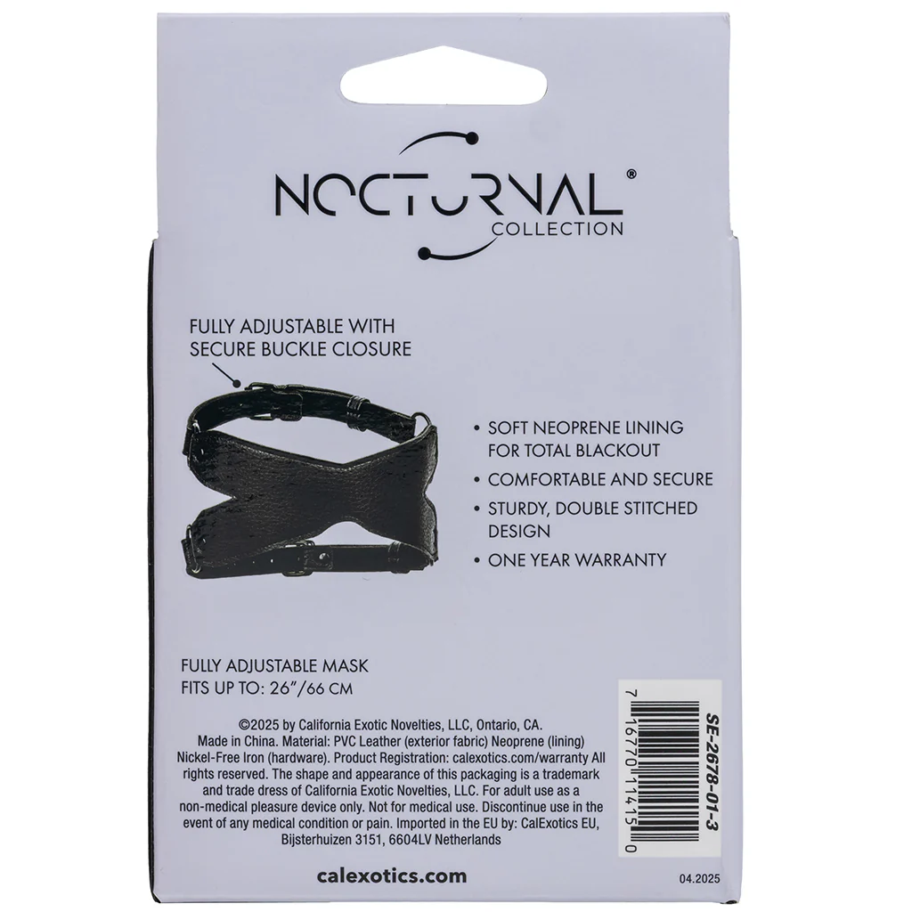 Nocturnal Collection X-Mask Blindfold - Image 8