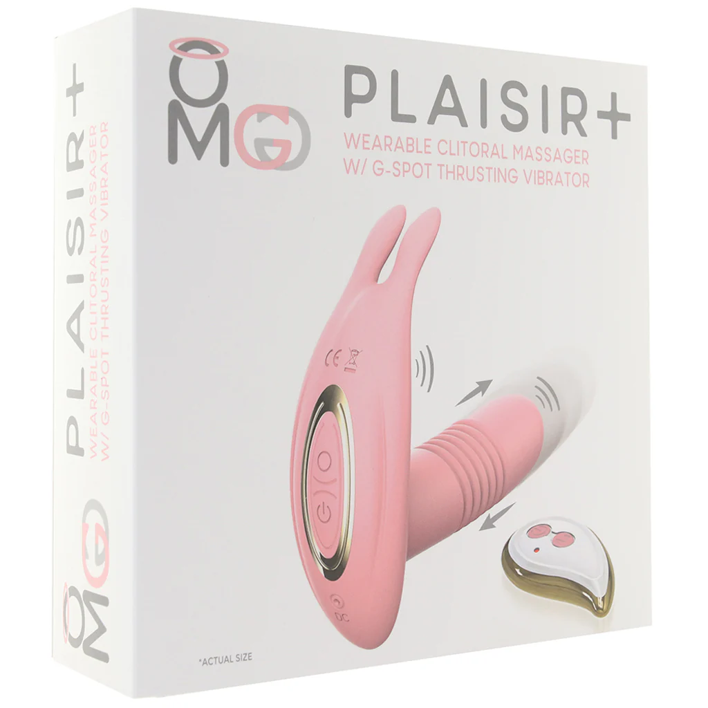 OMG Plaisir+ Wearable Thrusting Clitoral & G-spot Vibe - Image 6