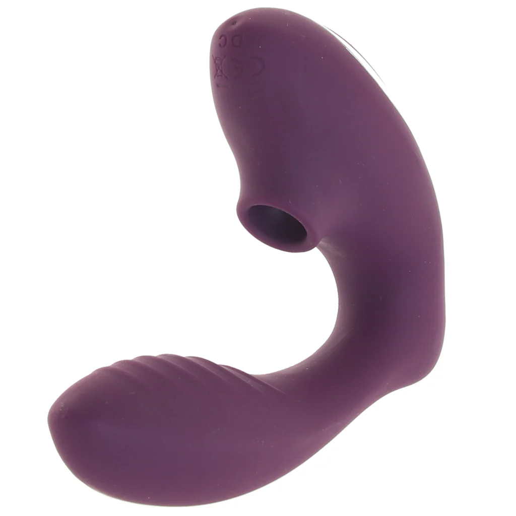 OMG Vibra G Pulse Clitoral Air Massager in Purple - Image 3