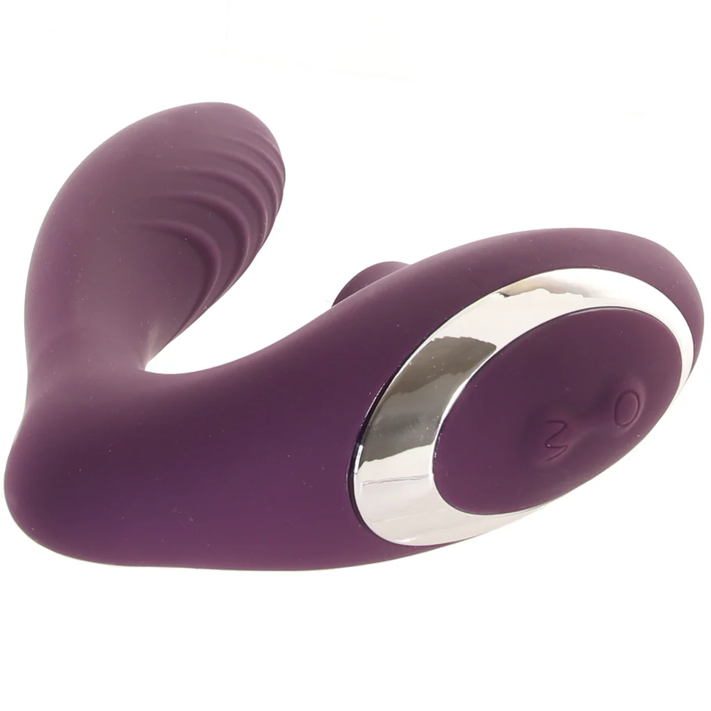 OMG Vibra G Pulse Clitoral Air Massager in Purple - Image 5