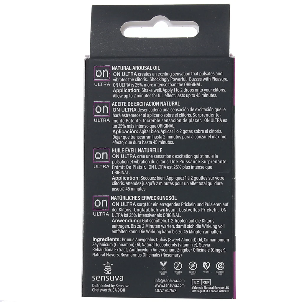 ON Ultra Natural Arousal Oil in 5ml/0.17oz - Image 5