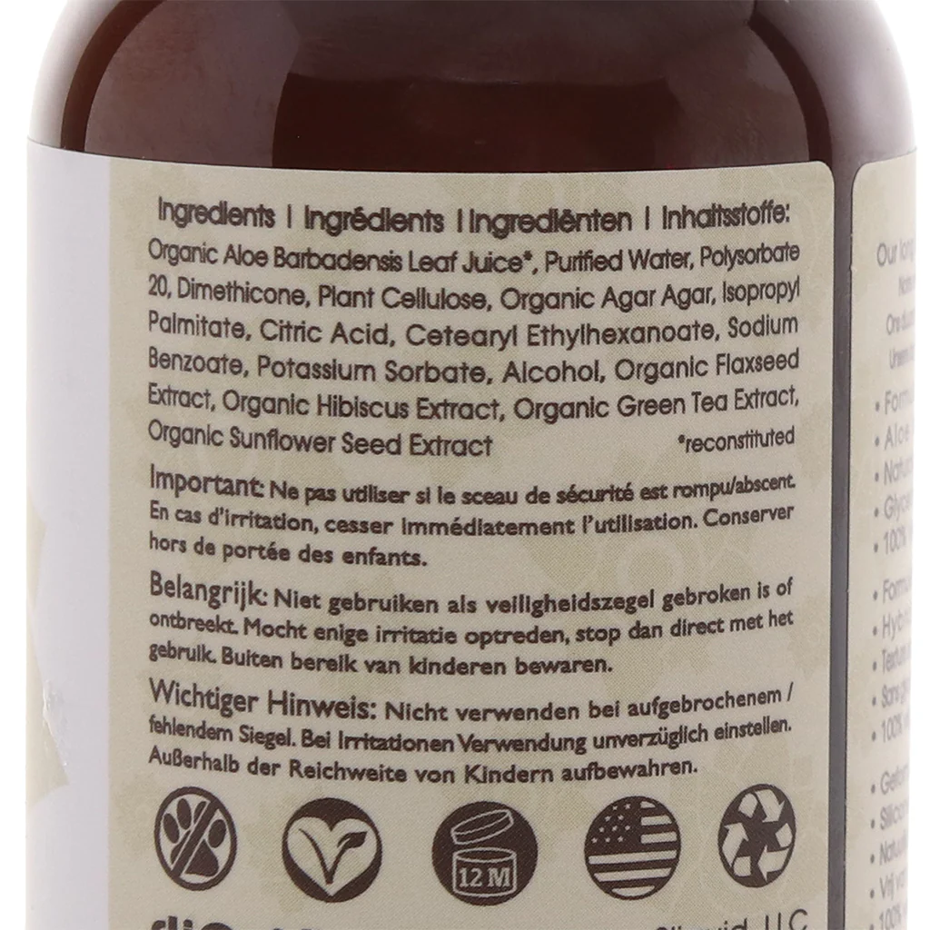 Organics Infusion Botanique Silk Hybrid Lube in 4.2oz/125ml - Image 6