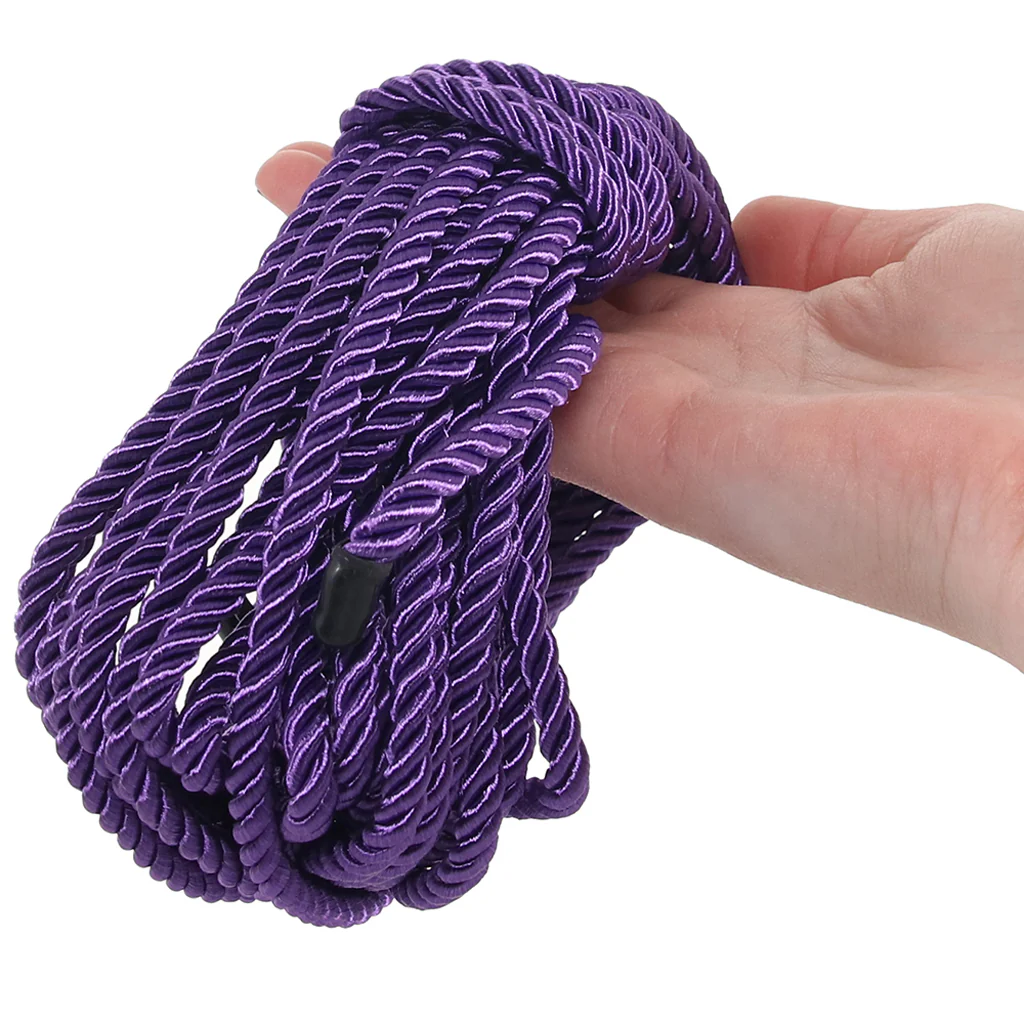 Ouch! 32.8'/10m Bondage Rope in Purple - Image 4