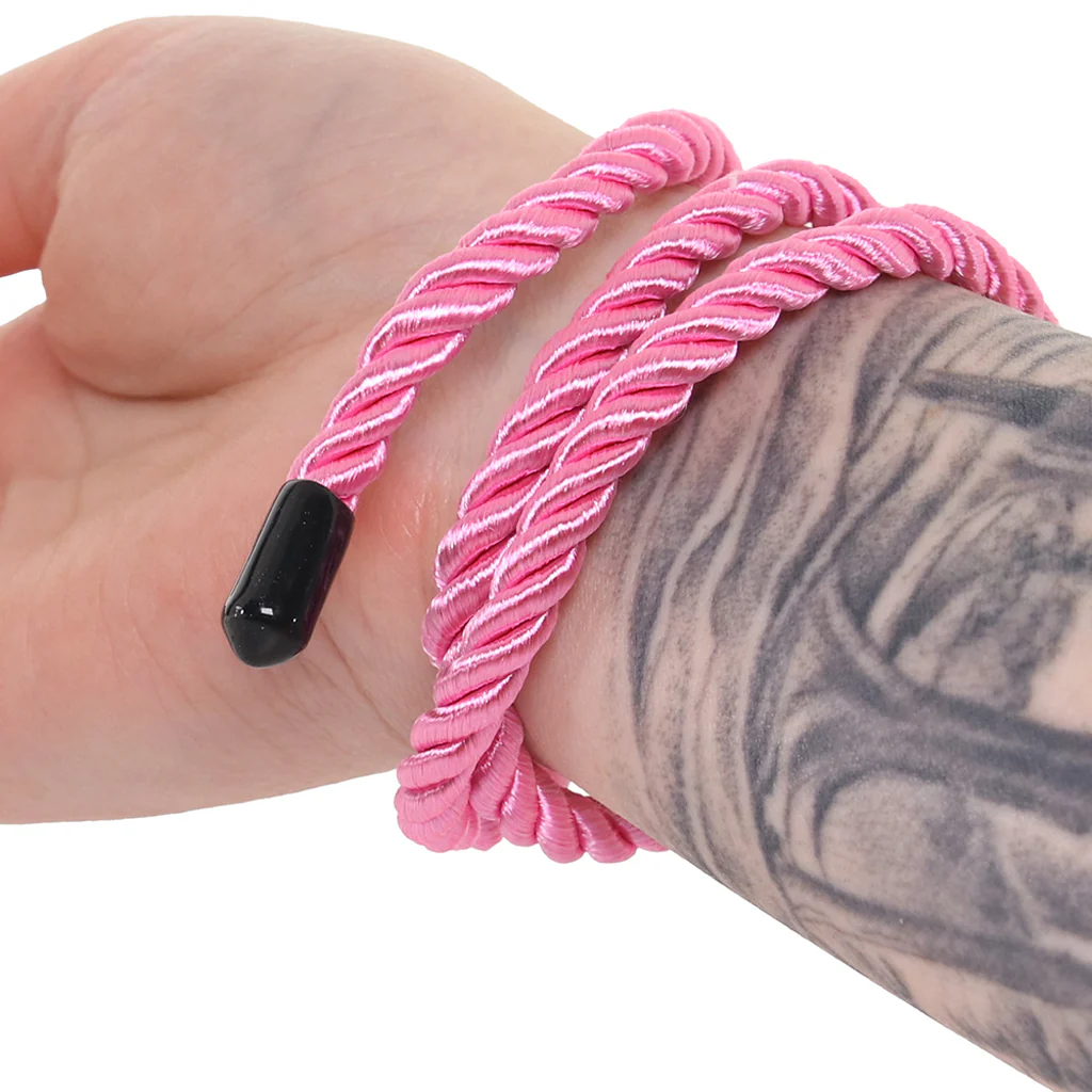Ouch! 32.8'/10m Bondage Rope in Pink - Image 2