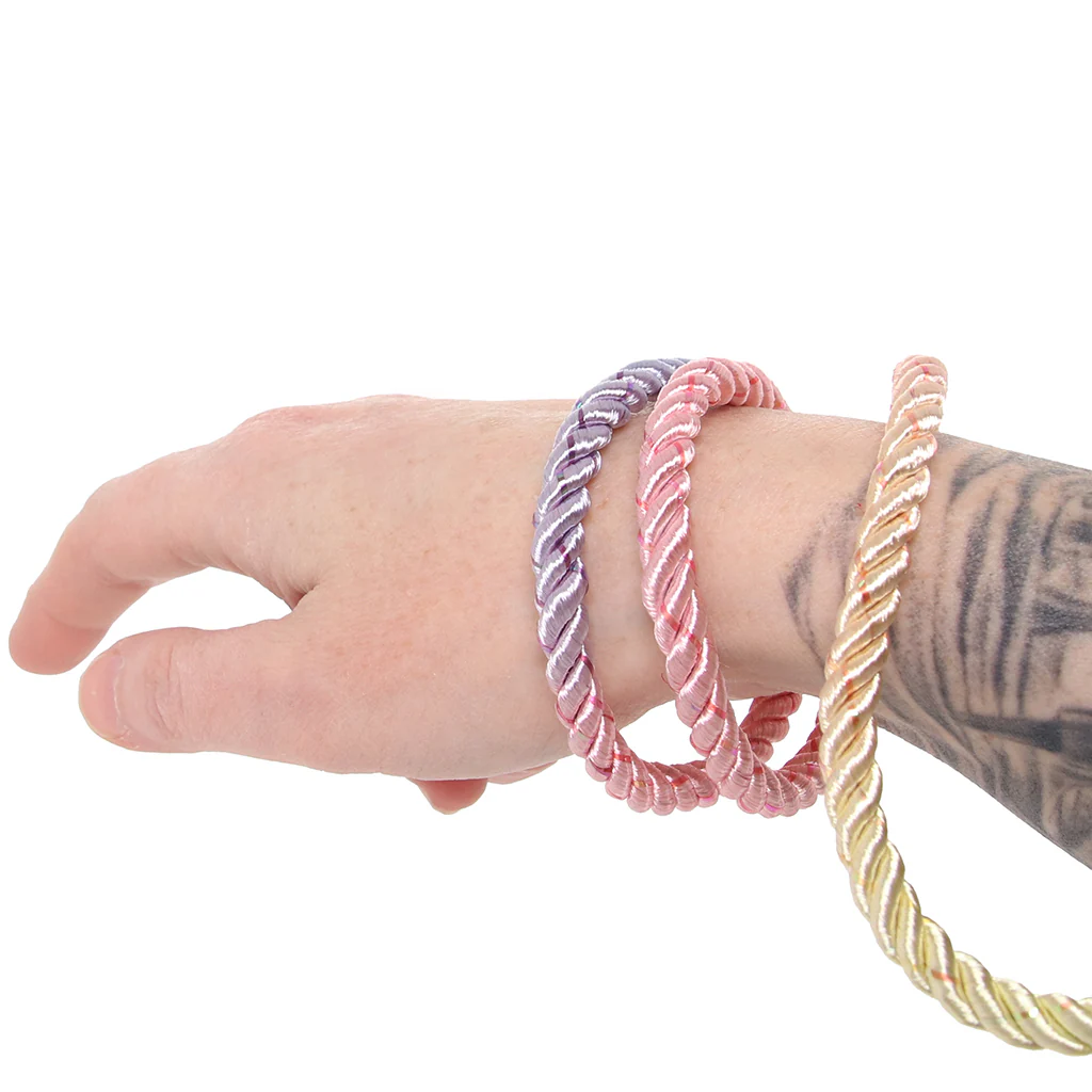 Ouch! 32.8'/10m Bondage Rope in Pastel Rainbow - Image 2