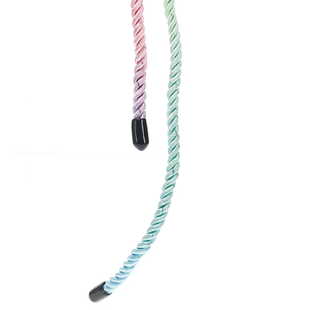 Ouch! 32.8'/10m Bondage Rope in Pastel Rainbow - Image 5