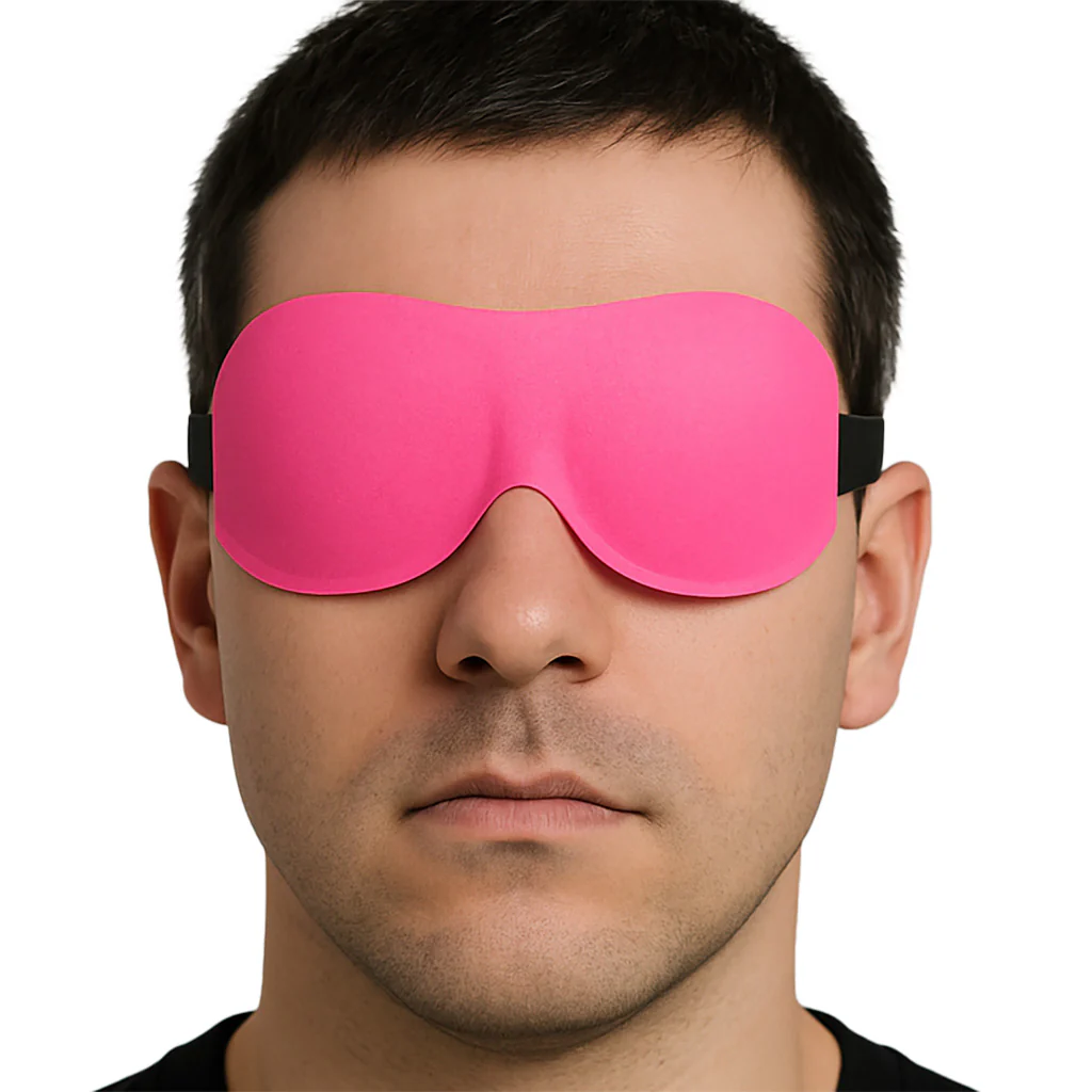 Ouch! 3D Blindfold in Pink - Image 2