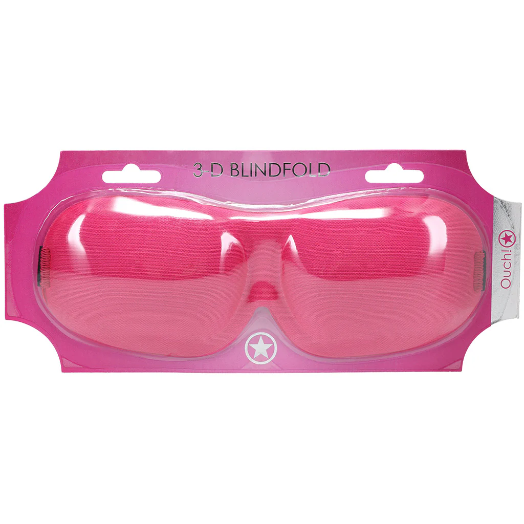 Ouch! 3D Blindfold in Pink - Image 9