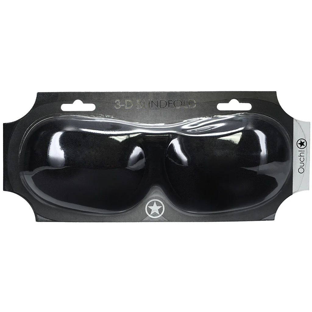 Ouch! 3D Blindfold in Black - Image 9