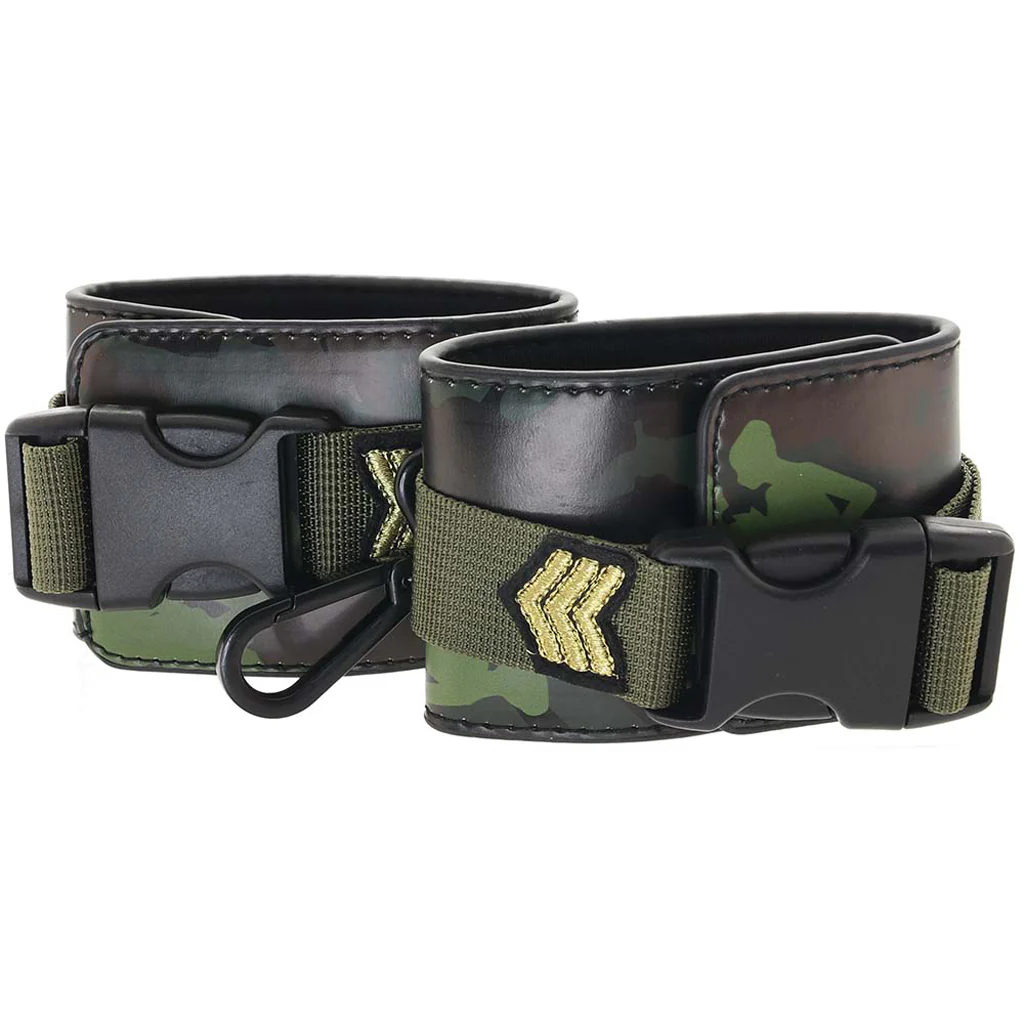 Ouch! Army Themed Ankle Cuffs - Image 3